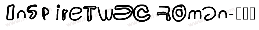 InspireTWDC Roman字体转换